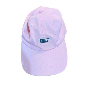 Vineyard Vines Baseball Cap Pink Whale Logo Adjustable Womens Hat Casual Outdoor